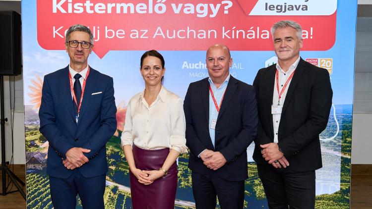 A „Környék legjava” program hidat épít a helyi termelők és a modern kiskereskedelem közé, valós piaci lehetőséget teremtve. (Forrás: Auchan Magyarország)